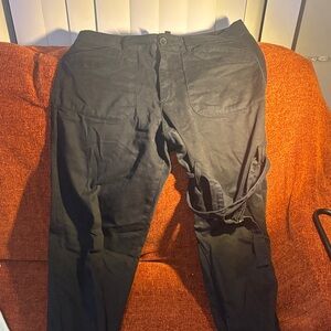 Fashion Nova Black Cargo Pants for Men